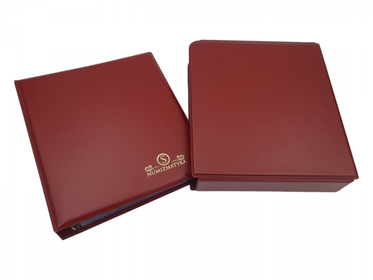 ALBUM KLASER NA 138 MONET I 30 BANKNOTÓW Z FUTERAŁEM A5