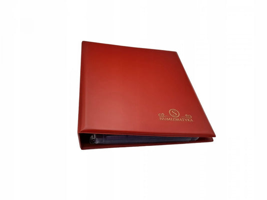 KLASER ALBUM NA 100 BANKNOTÓW MEDIUM A5 BORDOWY